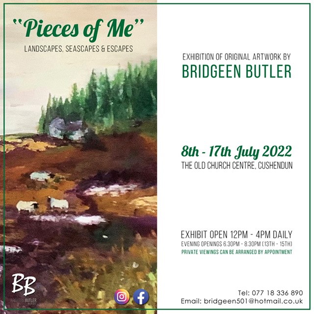 Pieces of Me – Bridgeen Butler Art Exhibition
